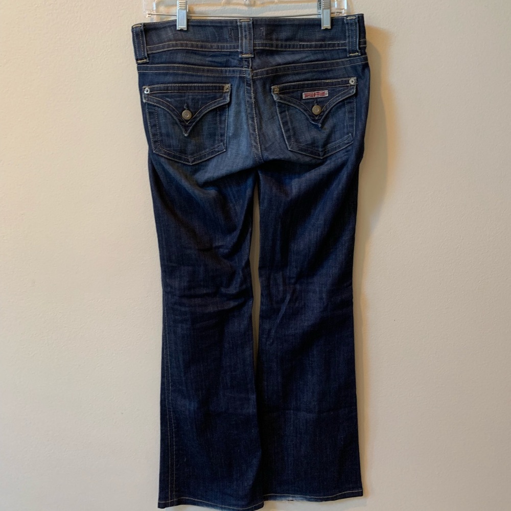 Cute low rise Hudson blue denim jeans